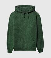 Plain Unisex Acid Wash Hooded Sweatshirts